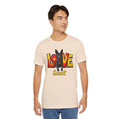 Personalized Love Your Dog T-Shirt — Designed with your dogs name and picture Graphic Tee