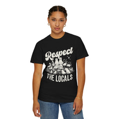 Polar bears, walrus, Arctic fox, reindeer (caribou), seals, beluga whales, narwhal Respect the Locals T-Shirt