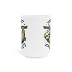 Not Fast Just Furious Sloth Mug
