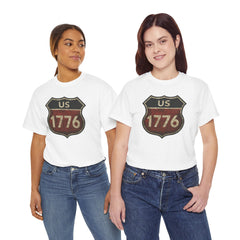 Vintage USA Pride Tee - 1776 Unisex Heavy Cotton Tee