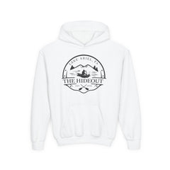 Youth Hoodie — 'The Hideout' Lake Ariel PA Mountain Adventure Hoodie