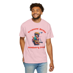 Tropical Beats Graphic T-Shirt — Feathery Feats Design