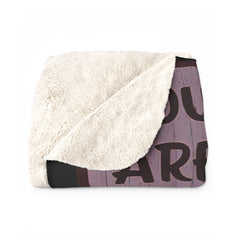 Work Wife Besties Sherpa Fleece Blanket