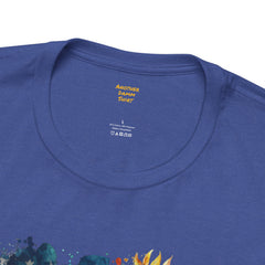 Land Of The Free RANGE Chicken Graphic, Unisex Jersey Short Sleeve Tee