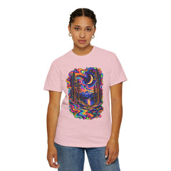 Mystical Psychedelic Moonlit Forest T-Shirt