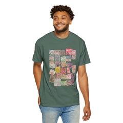 Classic Rock Concert Tickets  Garment-Dyed T-shirt
