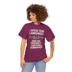 Funny United States Submarine Multilingual T-Shirt