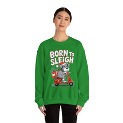 Born To Sleigh - Unisex Heavy Blend™ Crewneck Sweatshirt
