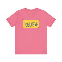Ted Lasso BELIEVE SHIRT - Unisex Short Sleeve Tee