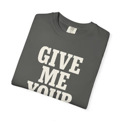 Two And A Half Men Inspired Graphic T-Shirt - Give Me Your Thumb Vintage Tee