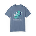 Elephant Portrait of Wrinkles - Unisex Garment-Dyed T-shirt