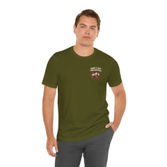 Montana Rules Tee - “3 Things You Don’t Do in Montana: Don’t Pet the Buffalo, Outdrink Canadians, Mess with Cowboy Music”