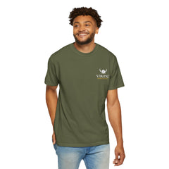 Viking World Tour T-Shirt, Garment-Dyed Apparel, Unisex Graphic Tee, Norse Mythology Gift, Festival Attire, Casual Wear