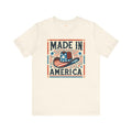 Made In America Cowboy Hat Graphic, Unisex Jersey Short Sleeve Tee