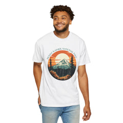 Mount Rainier National Park Graphic, Comfort Colors Soft Relaxed Fit Unisex Garment-Dyed T-shirt