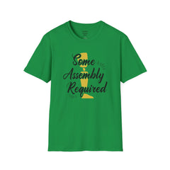 Some Assembly Required - Unisex T Shirt,Amputation Awareness,Limb Loss Awareness,Gift For Her,Gift For Him,Leg Amputee,Arm Amputee
