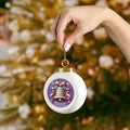 Jingle all the way to a joyful holiday with a Sleigh Bell - Personalized Christmas Ball Ornament