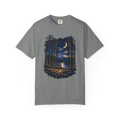 Moonlit Forest T-Shirt – Nature Lover Camping Shirt