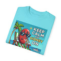 Keep Calm And Kidney On Graphic Unisex Garment-Dyed T-shirt