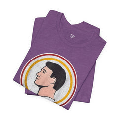 Graphic Tee - Funny Caucasians Satire Head Shot Unisex Jersey Short Sleeve Tee