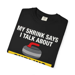 Funny Curling Enthusiast T-Shirt - Perfect Gift for Curling Lovers