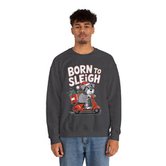 Born To Sleigh - Unisex Heavy Blend™ Crewneck Sweatshirt