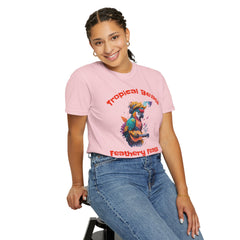 Tropical Beats Graphic T-Shirt — Feathery Feats Design