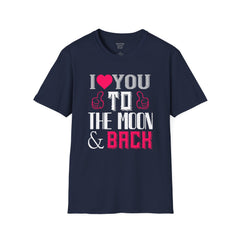 Valentines Day - European Printed Unisex Softstyle T-Shirt, I Love You Shirt,Romantic gift, gift for her, gift for him, couples t-shirt,Love