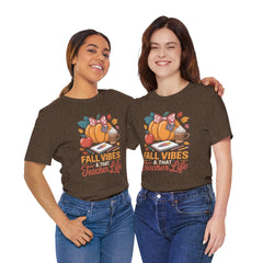 Fall Vibes Teacher Life T-Shirt