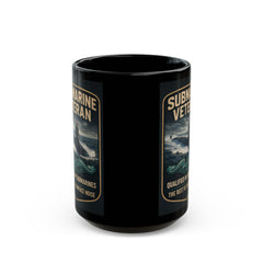 Submarine Veteran SSN Mug — "Qualified in Submarines, The Rest Is Surface Noise"