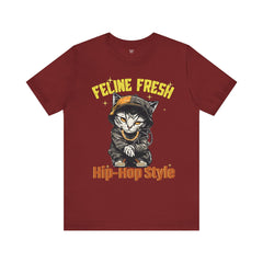Funny Feline Fresh Hip Hop Style - Graphic Tee