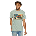 Ventura Highway Driving America Graphic Comfort Colors Unisex Garment Dyed T-shirt