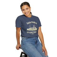 San Pablo 'The Sand Pebbles' Vintage Boat Graphic T-Shirt