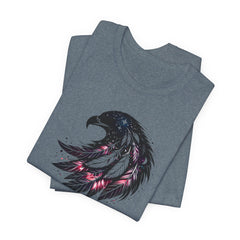 Nature-Inspired Eagle Tee, Boho Style Shirt for Outdoor Lovers, Perfect for Birthdays, Festivals, or Everyday Wear