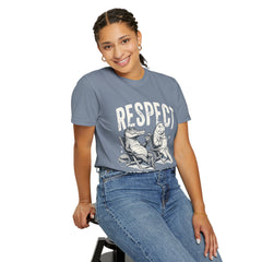 Alligator and Manatee Respect the Locals T-Shirt — Vintage Beach Vibes Graphic Tee