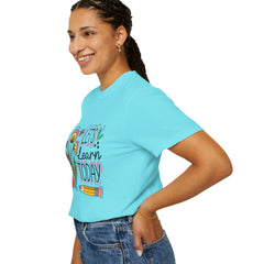 Floral Teacher T-Shirt - Comfort Colors Soft