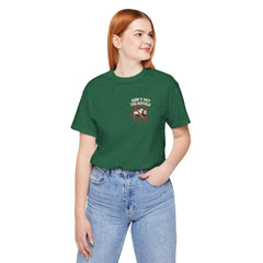Montana Rules Tee - “3 Things You Don’t Do in Montana: Don’t Pet the Buffalo, Outdrink Canadians, Mess with Cowboy Music”