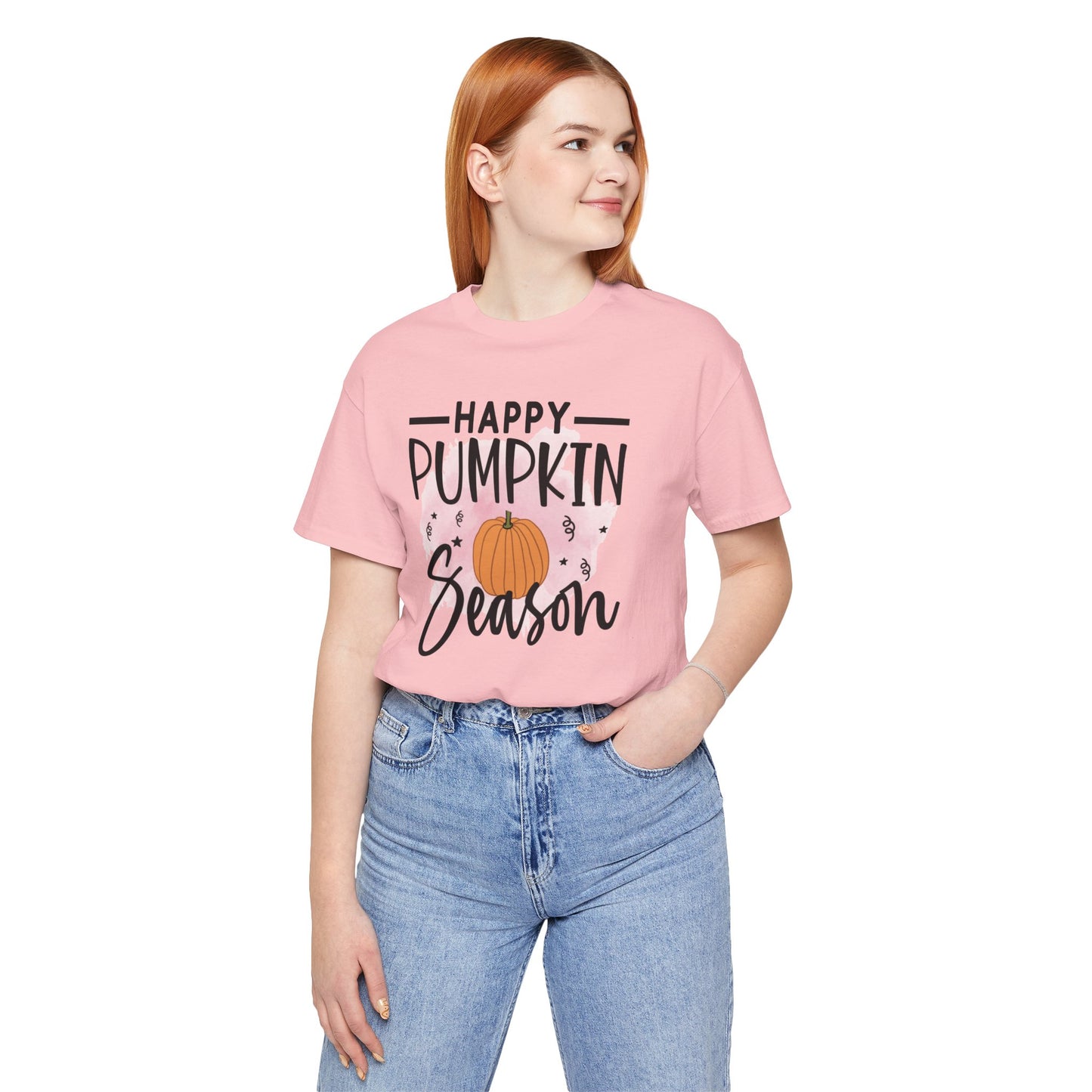 HAPPY PUMPKIN SEASON - Unisex Jersey Short Sleeve Tee