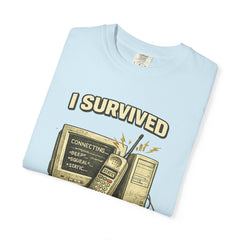 I Survived Dial-Up Vintage Tech T-Shirt