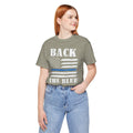 BACK THE BLUE Flag, Graphic Unisex Short Sleeve Tee