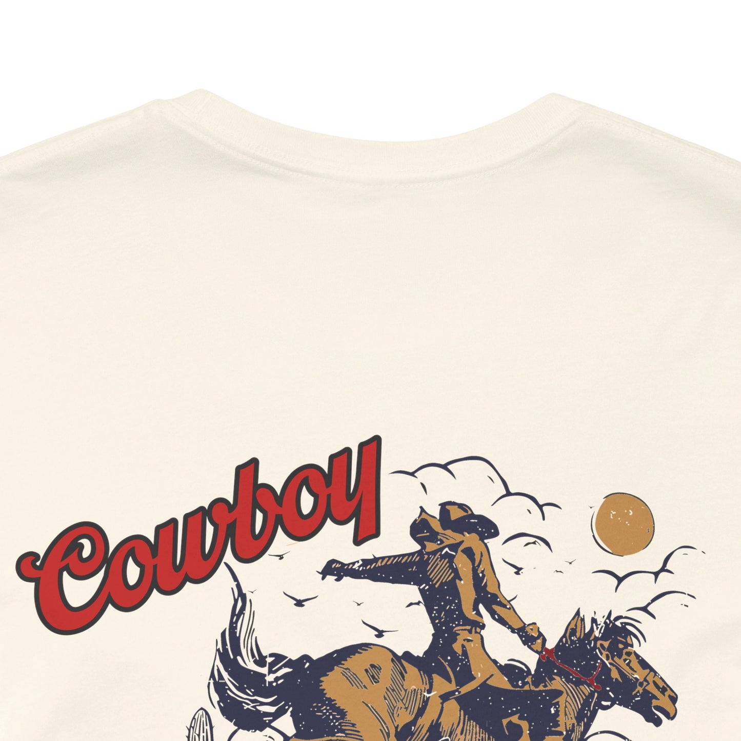 Cowboy Rodeo Vintage Style Graphic TShirt