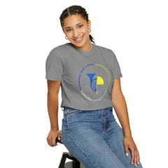 Blue French Horn & Yellow Umbrella T-Shirt — HIMYM Fan Tee