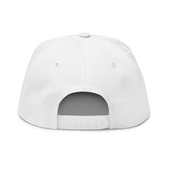 Rugby Players Embroidered Flat Bill Cap — Multicolor Team Sports Hat