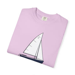 Hempstead Bay Sailing Club Graphic T-Shirt — "Real Sailors Fly Scots" Nautical Tee