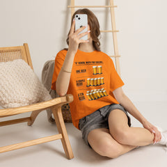 T-Shirt -  "A" School Math for Sailors Funny Beer Graphic Tee