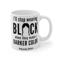 Wednesday Addams - Ceramic Mugs (11oz\15oz\20oz) | Pop Culture | Addams Family | Fan Gift | Gift For Her | Gothic Style Mug | Creepy Comedy