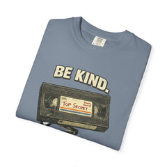 Be Kind Rewind Cassette T-Shirt — Retro 80s Vintage Tape Tee