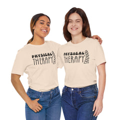 Physical Therapy Unisex Tee - Spine Graphic Gift for PT Student