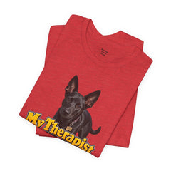 My Therapist Has A Wet Nose Personalized with your dog(s) image T-Shirt