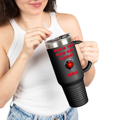 Space Odyssey Insulated Travel Mug, 40oz - Open The Pod Bay Doors HAL